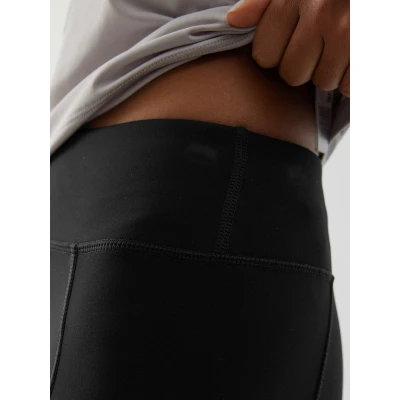 4f dámské legíny TROUSERS FNK-AW23TFTRF404-20S-DEEP BLACK