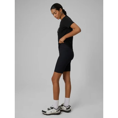 4f dámské šortky SHORT TIGHTS CAS F017-20S-DEEP BLACK
