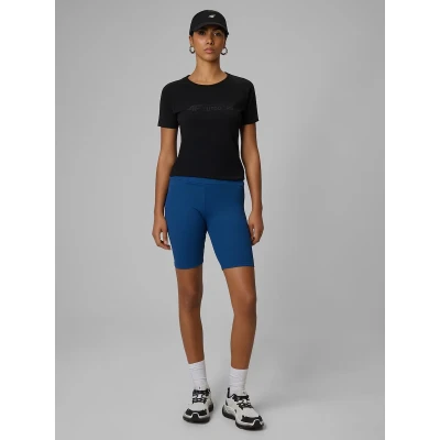 4f dámské šortky SHORT TIGHTS CAS F017-46S-TEAL