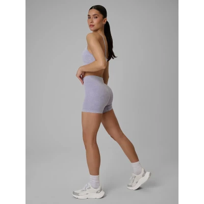 4f dámské šortky SHORT TIGHTS FNK F072-51A-VIOLET ALLOVER