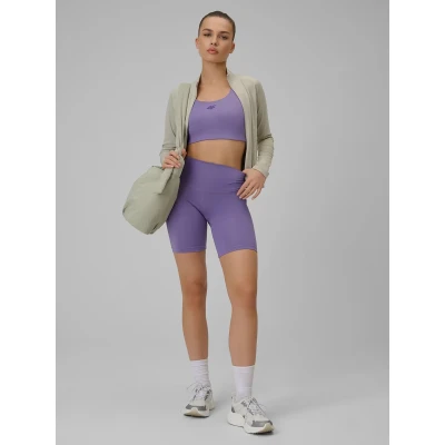 4f dámské šortky SHORT TIGHTS FNK F085-51S-VIOLET