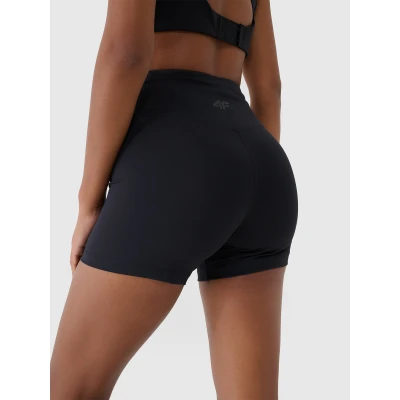 4f dámské šortky SHORT TIGHTS FNK F086-20S-DEEP BLACK
