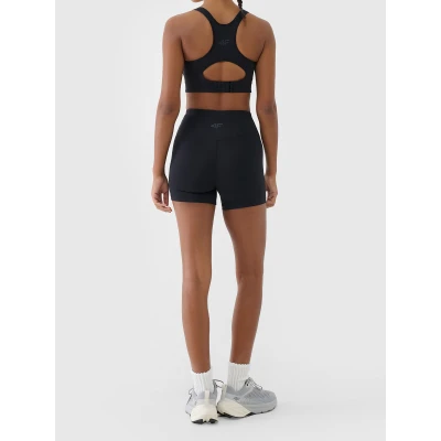 4f dámské šortky SHORT TIGHTS FNK F086-20S-DEEP BLACK