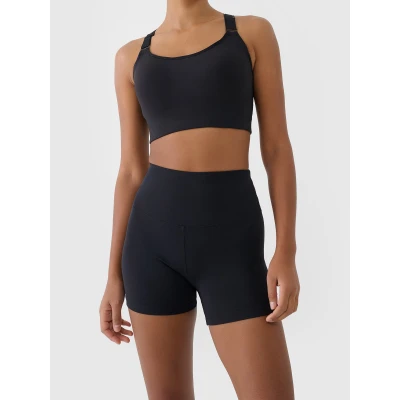 4f dámské šortky SHORT TIGHTS FNK F086-20S-DEEP BLACK