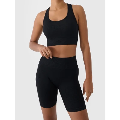 4f dámské šortky SHORT TIGHTS FNK F087-20S-DEEP BLACK