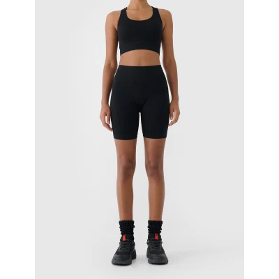 4f dámské šortky SHORT TIGHTS FNK F087-20S-DEEP BLACK