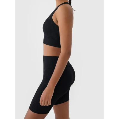 4f dámské šortky SHORT TIGHTS FNK F087-20S-DEEP BLACK
