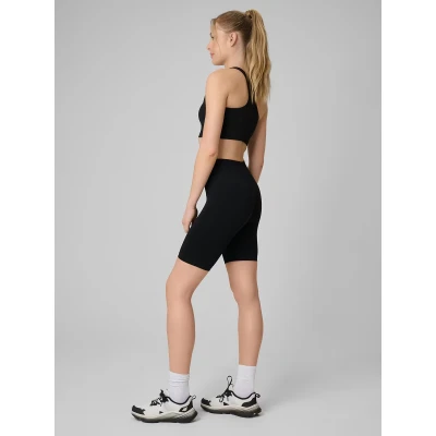4f dámské šortky SHORT TIGHTS FNK F109-20S-DEEP BLACK