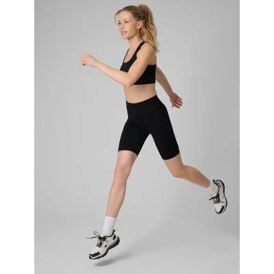 4f dámské šortky SHORT TIGHTS FNK F109-20S-DEEP BLACK