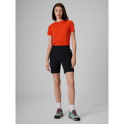 4f dámské šortky SHORTS FNK F1572-20S-DEEP BLACK