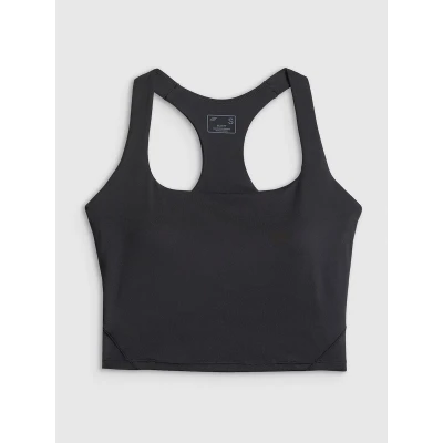 4f dámské tílko SLEEVELESS FNK F0751-20S-DEEP BLACK