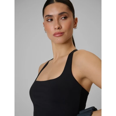 4f dámské tílko SLEEVELESS FNK F0751-20S-DEEP BLACK