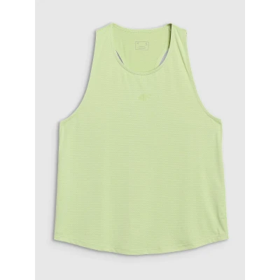 4f dámské tílko SLEEVELESS FNK F412-42S-LIGHT GREEN