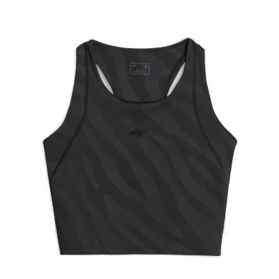 4f dámské tílko SLEEVELESS FNK F413-20S-DEEP BLACK
