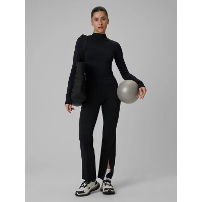4f dámské tričko LONGSLEEVE FNK F502-20S-DEEP BLACK