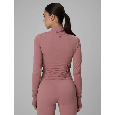 4f dámské tričko LONGSLEEVE FNK F502-56S-LIGHT PINK