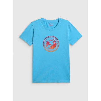 4f dámské tričko TSHIRT F2718-33S-BLUE