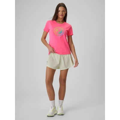 4f dámské tričko TSHIRT F2718-55S-HOT PINK