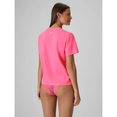 4f dámské tričko TSHIRT F2720-55S-HOT PINK