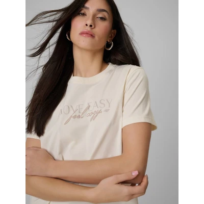4f dámské tričko TSHIRT F2743-12S-CREME