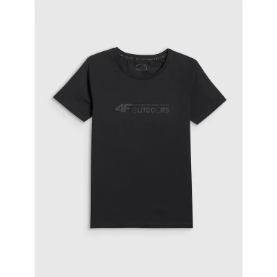 4f dámské tričko TSHIRT F2774-20S-DEEP BLACK 4f dámské tričko TSHIRT F2774-20S-DEEP BLACK