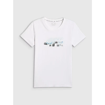 4f dámské tričko TSHIRT F2775-10S-WHITE