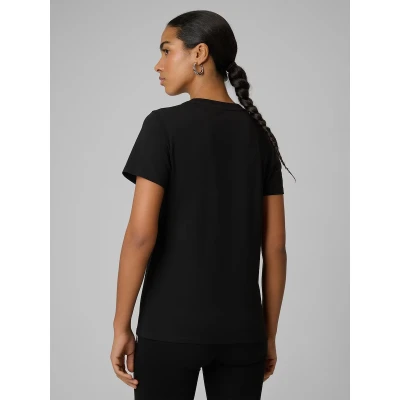 4f dámské tričko TSHIRT F2775-20S-DEEP BLACK