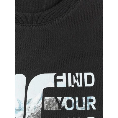 4f dámské tričko TSHIRT F2775-20S-DEEP BLACK