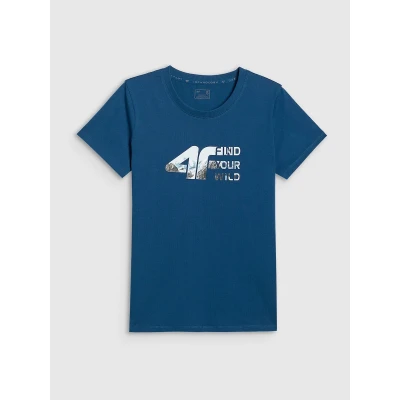 4f dámské tričko TSHIRT F2775-46S-TEAL