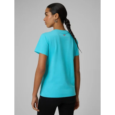 4f dámské tričko TSHIRT F2785-48S-AQUA