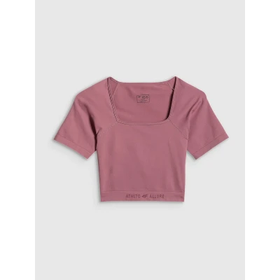 4f dámské tričko TSHIRT FNK F1812-56S-LIGHT PINK
