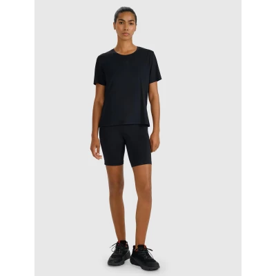 4f dámské tričko TSHIRT FNK F1829-WMM00TFTSF1829-20S-DEEP BLACK