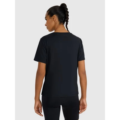 4f dámské tričko TSHIRT FNK F1829-WMM00TFTSF1829-20S-DEEP BLACK