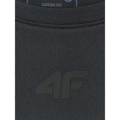4f dámské tričko TSHIRT FNK F1829-WMM00TFTSF1829-20S-DEEP BLACK