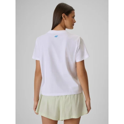 4f dámské triko TSHIRT F2720-10S-WHITE