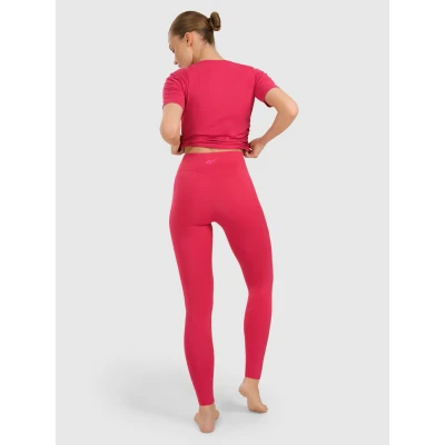 4f dímské legíny TIGHTS FNK F369-WAW25TFTIF369-54S-PINK