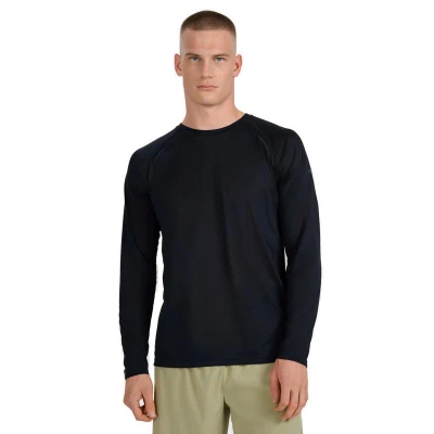 4f pánské tričko LONGSLEEVE FNK M413-WAW25TFLOM413-20S-DEEP BLACK