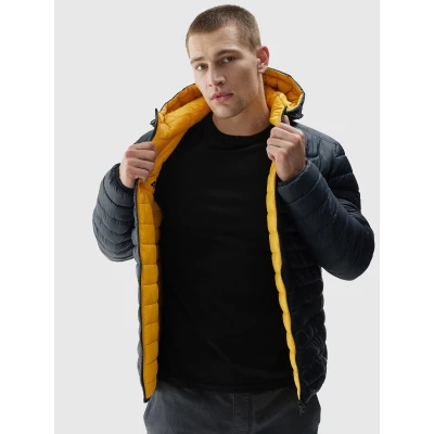 4f pánská bunda DOWN JACKET-AW23TDJAM242-20S-DEEP BLACK