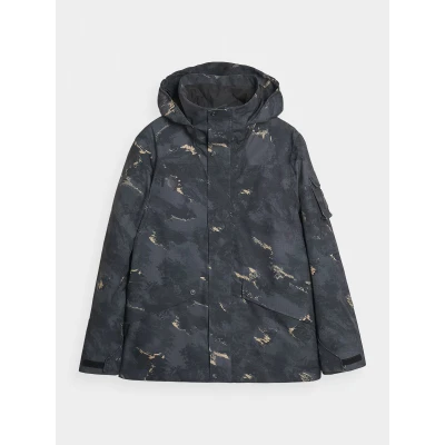 4f pánská bunda TECHNICAL JACKET-WAW24TTJAM509-90A-MULTICOLOUR ALLOVER
