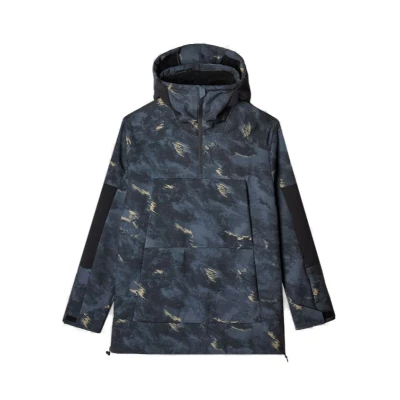 4f pánská bunda TECHNICAL JACKET-WAW24TTJAM510-90A-MULTICOLOUR ALLOVER