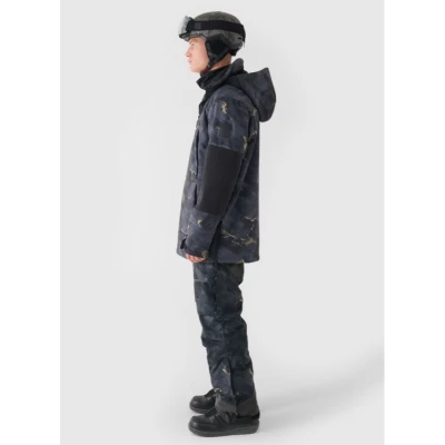 4f pánská bunda TECHNICAL JACKET-WAW24TTJAM510-90A-MULTICOLOUR ALLOVER
