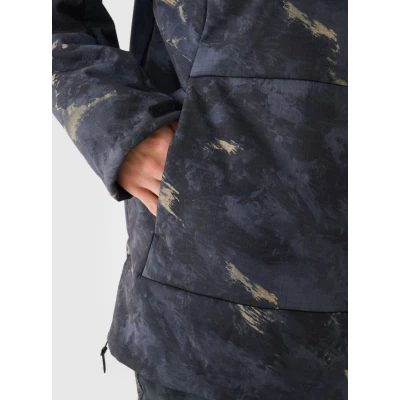 4f pánská bunda TECHNICAL JACKET-WAW24TTJAM510-90A-MULTICOLOUR ALLOVER