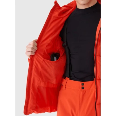 4f pánská bunda TECHNICAL JACKET-WAW24TTJAM580-62S-RED