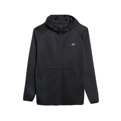 4f pánská mikina SWEATSHIRT FNK M560-WAW25TFSWM560-20S-DEEP BLACK