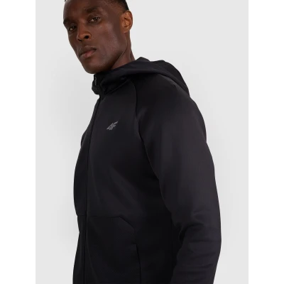 4f pánská mikina SWEATSHIRT FNK M560-WAW25TFSWM560-20S-DEEP BLACK