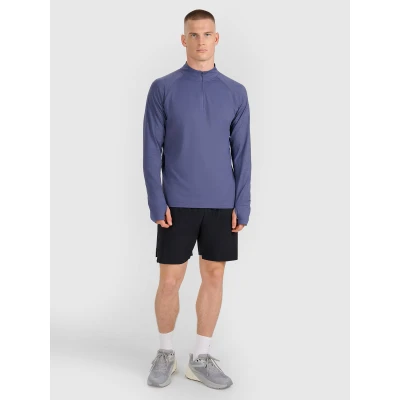 4f pánská mikina SWEATSHIRT FNK M576-WAW25TFSWM576-32S-DENIM