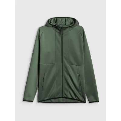 4f pánská mikina SWEATSHIRT FNK M627-43S-KHAKI