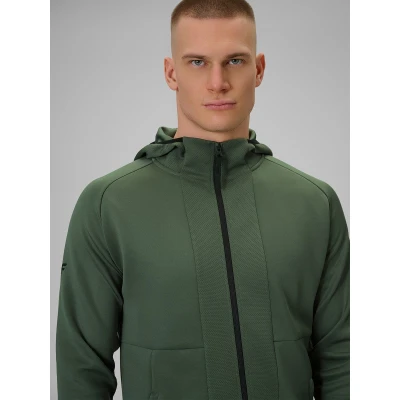 4f pánská mikina SWEATSHIRT FNK M627-43S-KHAKI