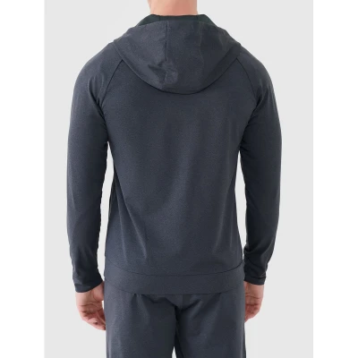 4f pánská mikina SWEATSHIRT FNK M631-22M-ANTHRACITE MELANGE