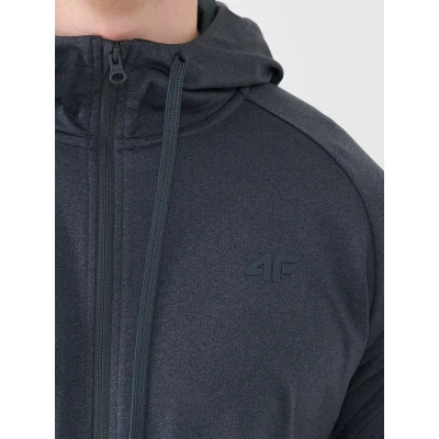 4f pánská mikina SWEATSHIRT FNK M631-22M-ANTHRACITE MELANGE